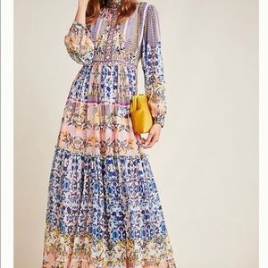 Anthropologie Anastasia Maxi Dress
